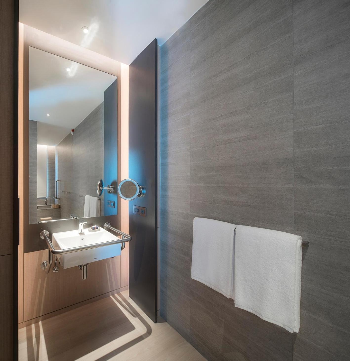 Mu Jiaoxi Hotel Buitenkant foto Bathroom