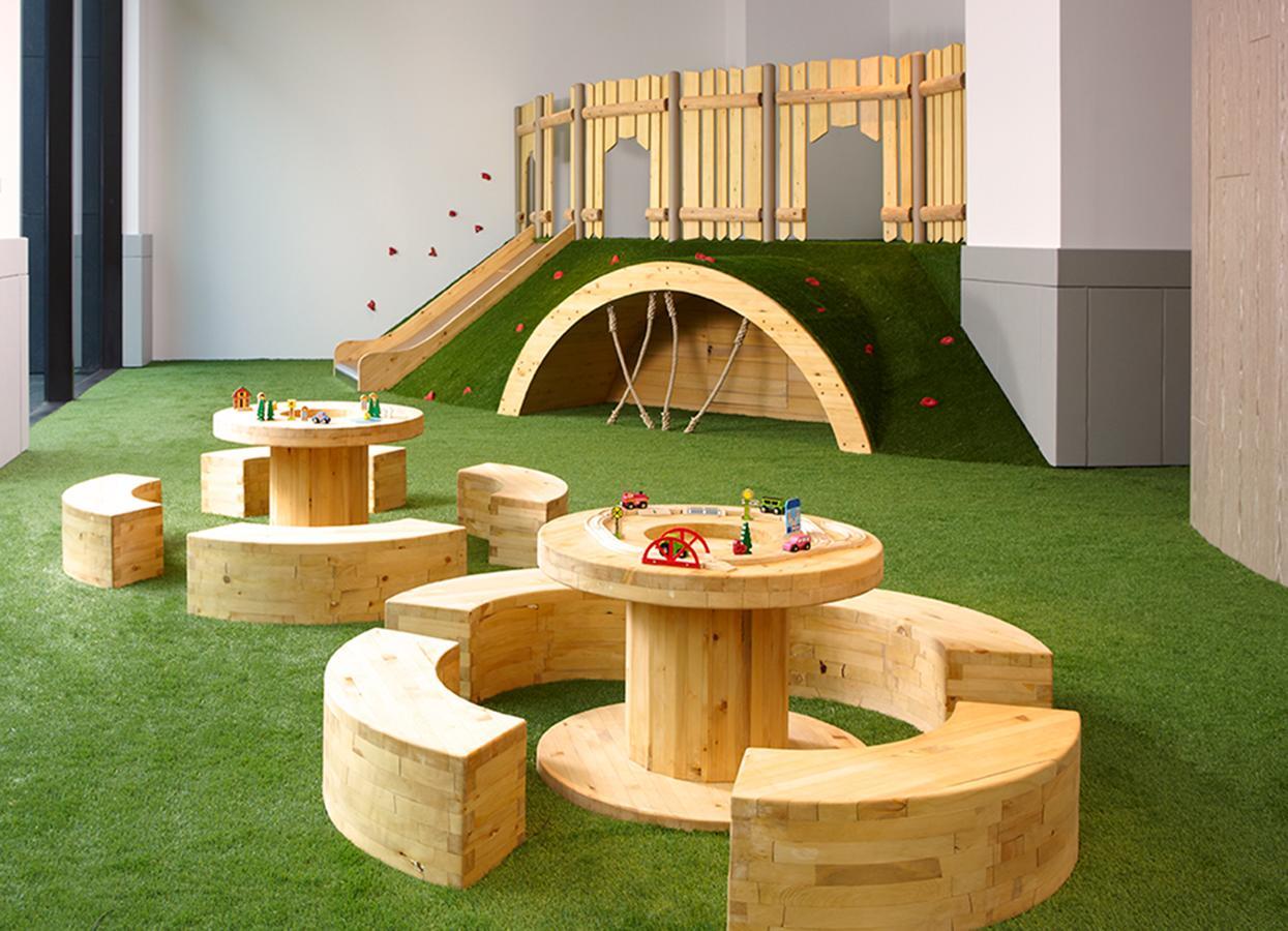 Mu Jiaoxi Hotel Buitenkant foto The children's area