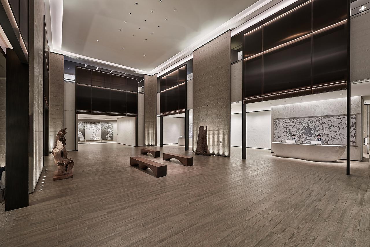 Mu Jiaoxi Hotel Buitenkant foto Interior of the museum